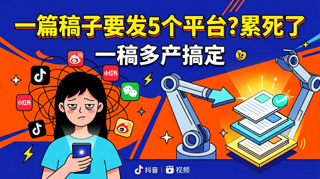 一稿多产 AI 工作流 · 交付物与宣传清单